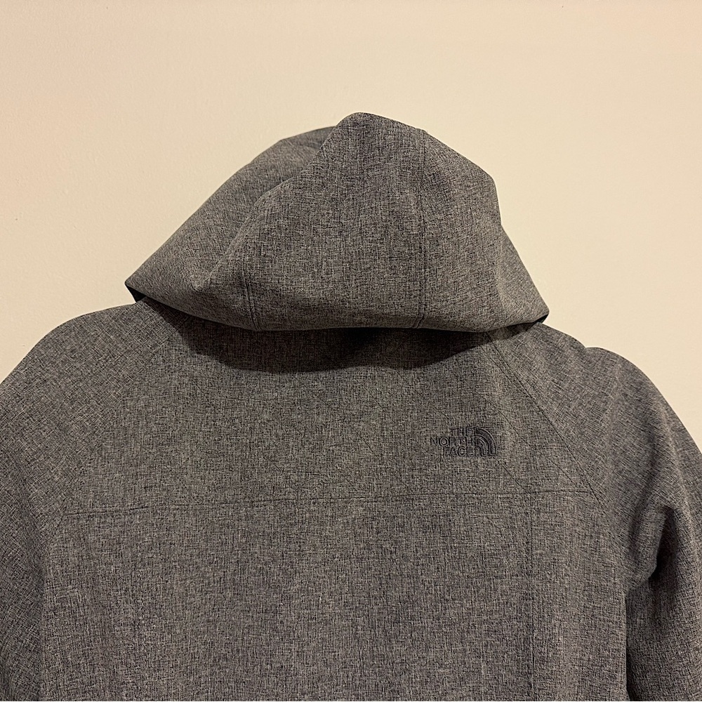 The North Face Apex Bionic Trench in Heather Charcoal Gray Size Small - Picture 4 of 9